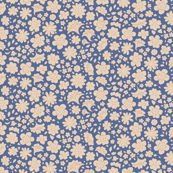 Creating Memories...Summer and Ocean Blues...Carla Blue TIL130134-V15...Tilda fabrics...Tone Finnanger