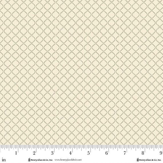 Buttercream & Brickle Bits...1950-40 Cream...Kim Diehl...Henry Glass Fabrics