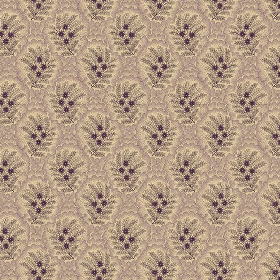 I Love Purple R330688-CREAM Whisper by Judie Rothermel for Marcus Fabrics