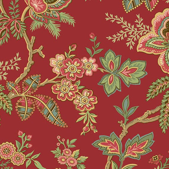Jingle Bell...10343-R...Edyta Sitar...Laundry Basket Quilts...Andover