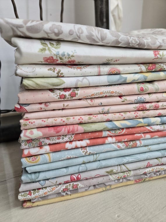 Promenade...HALF Yard bundle...3 Sisters...Moda Fabrics...18 prints