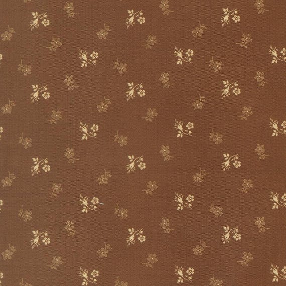 Miss Mollie 1850-1890...47564 19 Dark Chocolate...Betsy Chutchian...Moda Fabrics