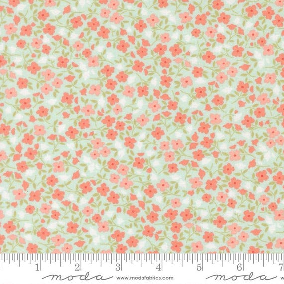 Sunbonnet...31766 19 pale blue...Heather Briggs of My Sew Quilty Life...Moda Fabrics