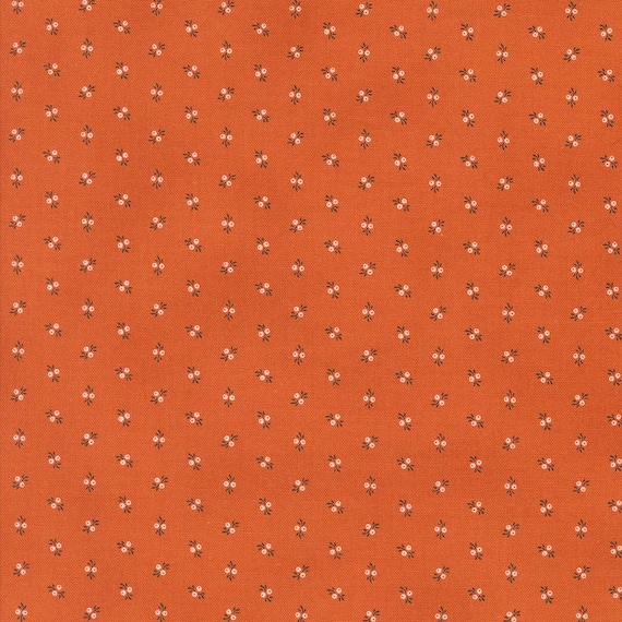 Pumpkin Spice Gatherings...Trumpet Vine 49295-20...Primitive Gatherings...Moda Fabrics