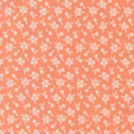 Pastel Prairie...31788 33 Coral...Heather Briggs of My Sew Quilty Life...Moda Fabrics