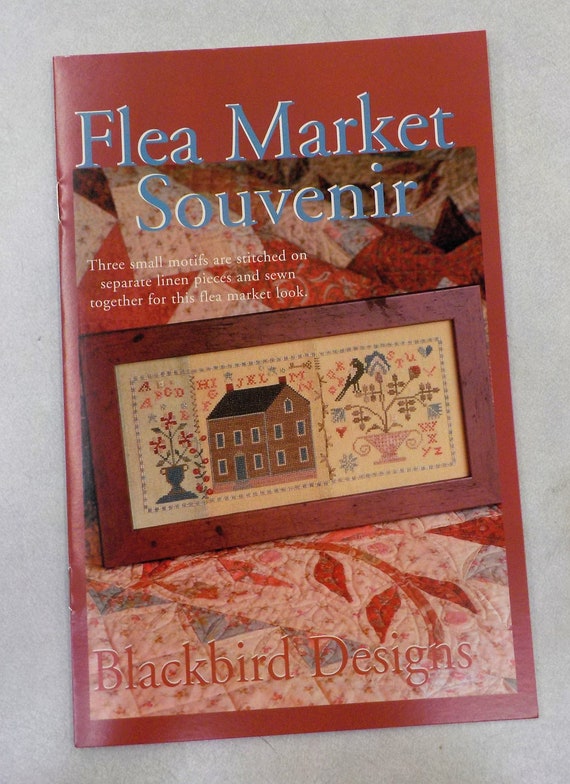 Flea Market Souvenir by Blackbird Designs...cross-stitch design