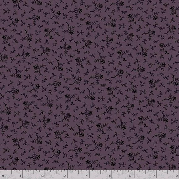 Plumberry III...R171154D PURPLE...Pam Buda...Marcus Fabrics