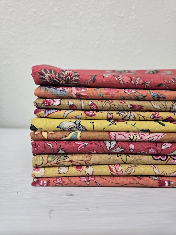Petra Prins Collection...Summer Sunset HALF Yard bundle...Devonstone Collection...10 prints