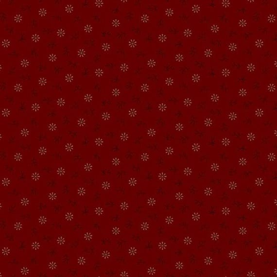Pineberry Lane...R172007D-RED...Pam Buda...Marcus Fabrics