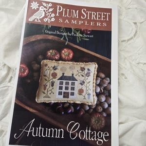 Autumn Ewe...Plum Street Samplers...cross stitch chart...Halloween...Thanksgiving
