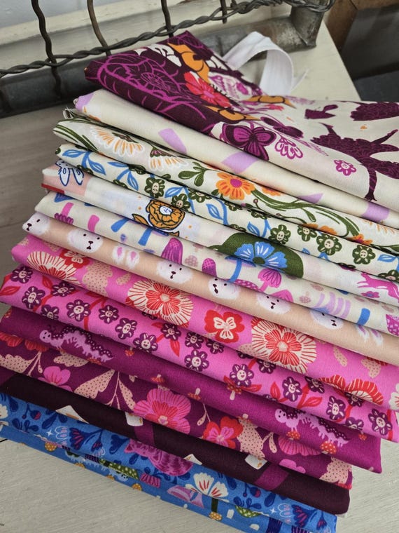 Hello Alice...curated FQ bundle...Sarah Watts...Ruby Star Society/Moda Fabrics...15 prints