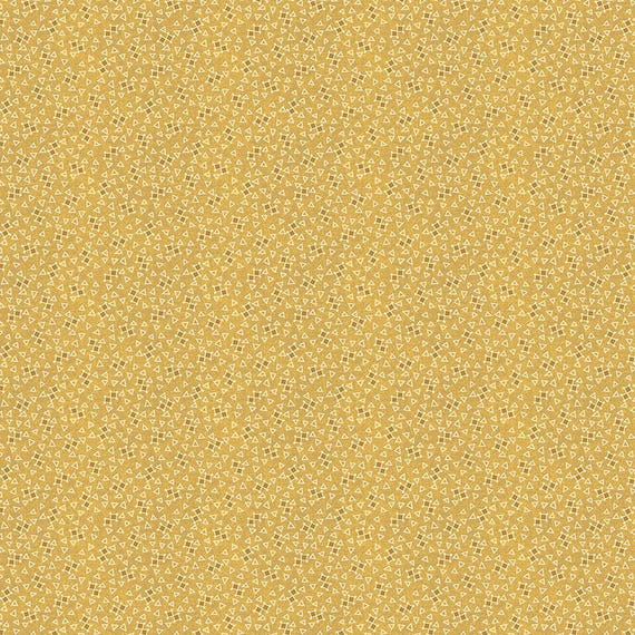Thimbleweed...54831-2 ochre...designer Julie Hendricksen...Windham Fabrics