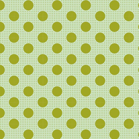 Tilda Medium Dots Green...a Tilda Basic designed by Tone Finnanger