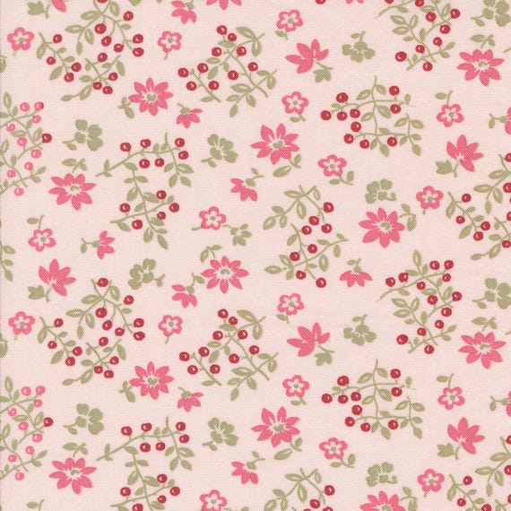 A Very Sweet Christmas...Blush 3061 12...Anne Sutton/Bunny Hill Designs...Moda Fabrics