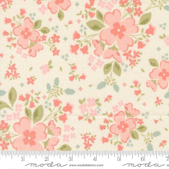 Sunbonnet...31760 11 porcelain...Heather Briggs of My Sew Quilty Life...Moda Fabrics