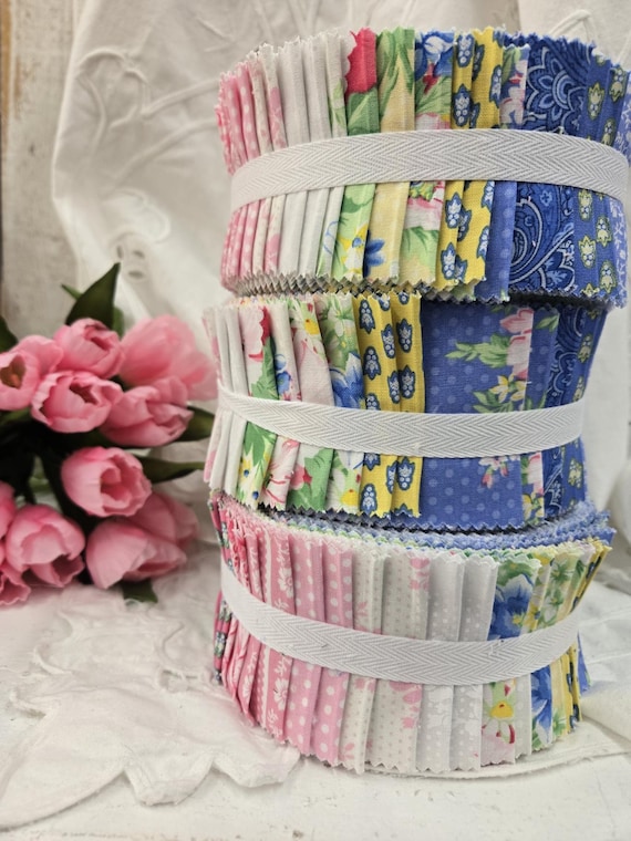 April's Garden...Strip Roll...April Cornell...Benartex...40 strips