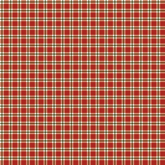 Christmas Greetings...C17665-RED...Sandy Gervais...Riley Blake Designs