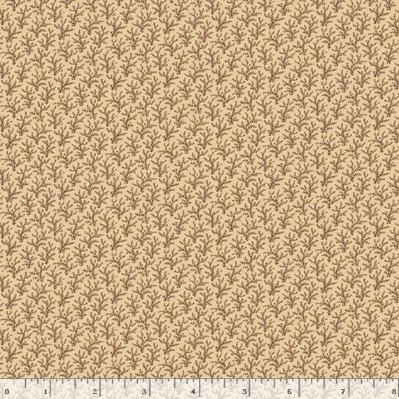 Redwood Cupboard R170433-CREAM by Pam Buda for Marcus Fabrics