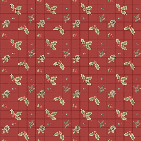 Holiday Spirit...CD17462-RED...Lisa Audit...Riley Blake Designs