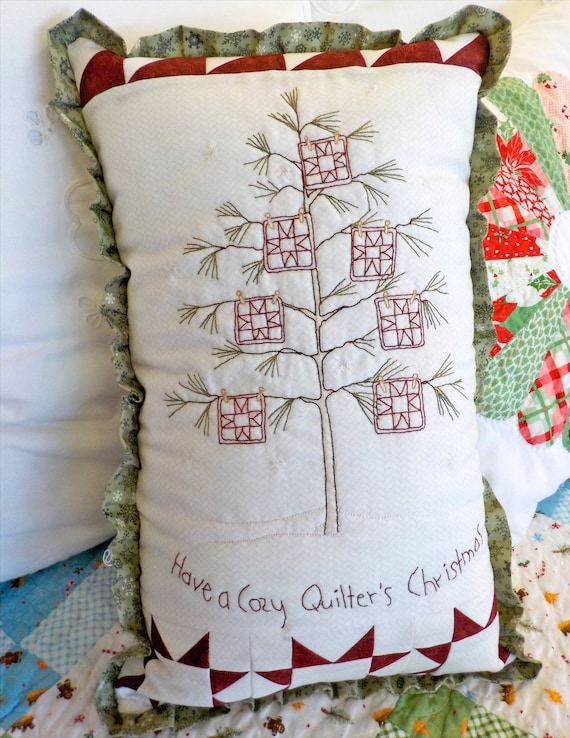 Cozy Quilter's Christmas Tree kit...includes fabrics, threads and pattern designed by Meg Hawkey of Crabapple Hill Studio