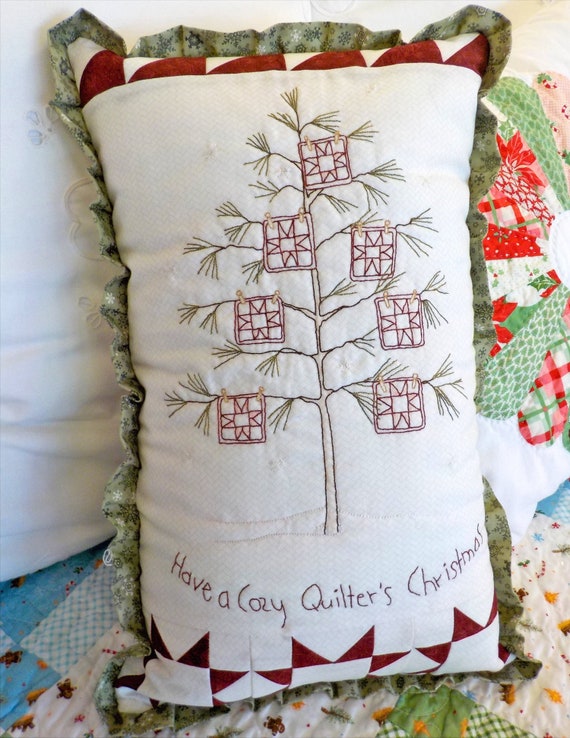 Cozy Quilter's Christmas Tree kit...includes fabrics, threads and pattern designed by Meg Hawkey of Crabapple Hill Studio