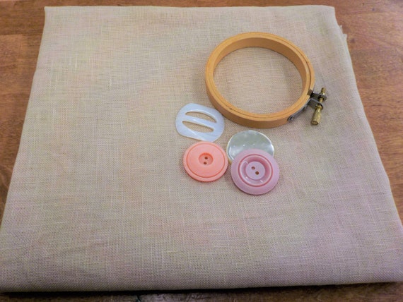 R & R Reproductions, Olde Towne Blend, 36 ct, Fat Quarter, 100% linen, cross stitch linen