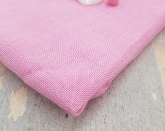 Weeks Dye Works, Sophia's Pink, 30ct, Fat Quarter, 100% linen, cross stitch linen