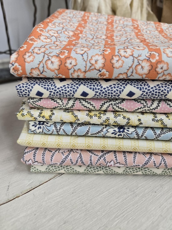 Stonleigh...HALF Yard bundle...Susan Smith...Dutch Heritage...8 prints
