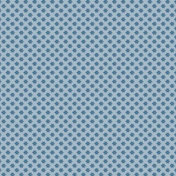 Heritage Garden...DV7522...Marigold Blue...Emma Newman of Gathering Thread...Devonstone Collection