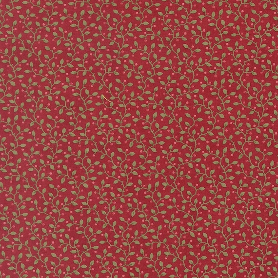 Candlelight Christmas...44427 13 Crimson...3 Sisters...Moda Fabrics