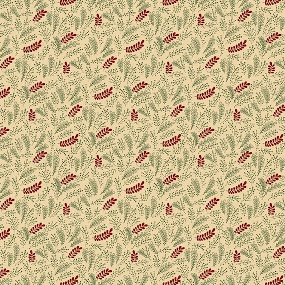 Pineberry Lane...R172003D-CREAM...Pam Buda...Marcus Fabrics