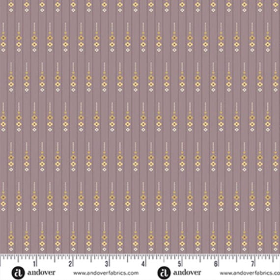 Wildflower Cottage...A-1595-P...Thistle...Petal Chain...Renee Nanneman...Andover Fabrics