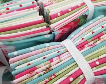 Barefoot Roses Classics fat quarter bundle by Tanya Whelan...17 fat quarters