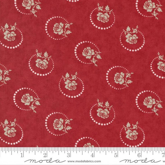 Ridgewood Ruby 14973 17 by Minick and Simpson for Moda Fabrics