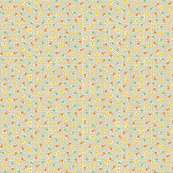 Aunt Grace Calicos R350685-YELLOW Ditsy by Judie Rothermel for Marcus Fabrics