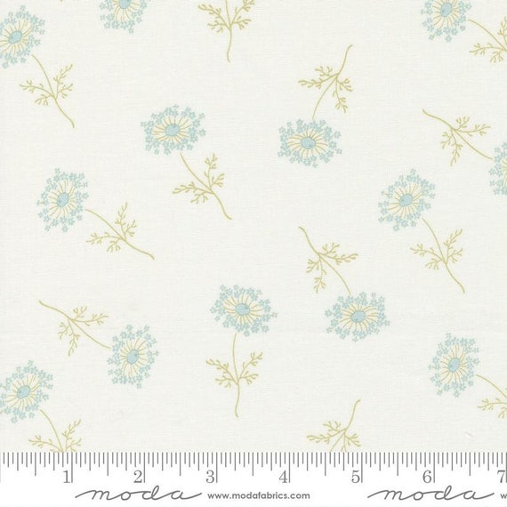 Honeybloom Milk 44346 11 by 3 Sisters for Moda Fabrics