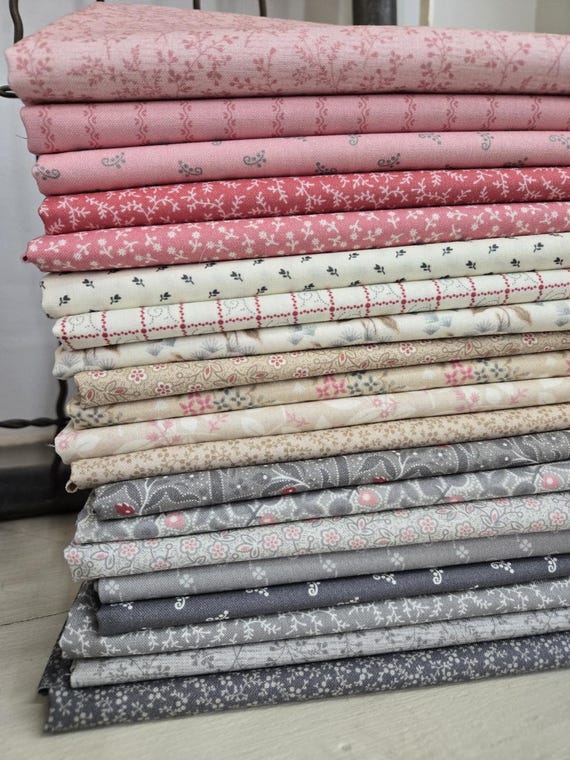 Joyful Journal...HALF Yard Bundle...birdie...Sheryl Johnson...Marcus Fabrics...20 prints