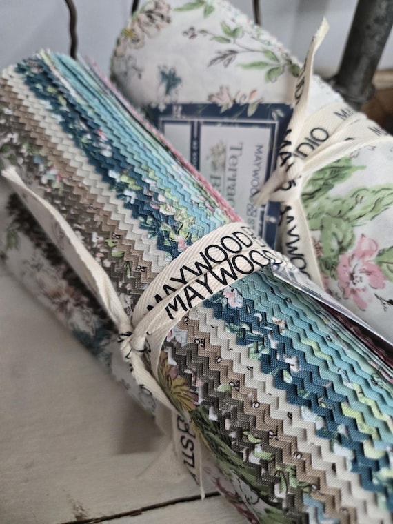 Terrace Blooms....Square Stack...Maywood Studio...10 inch squares