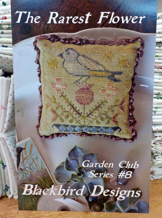 The Rarest Flower, Garden Club Series #8, by Blackbird Designs...cross-stitch design