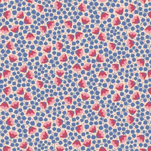 Wallflower...Bellflower Denim...a Tilda Collection...Tone Finnanger