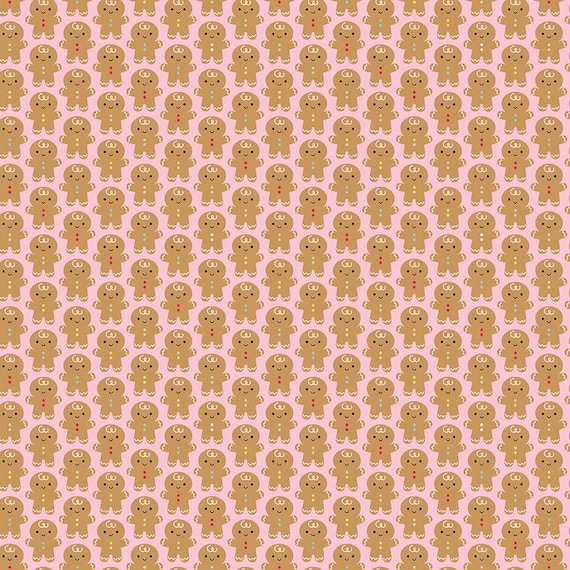 Gingerbread Kisses...C16442 PINK...Doodlebug Designs...Riley Blake Designs