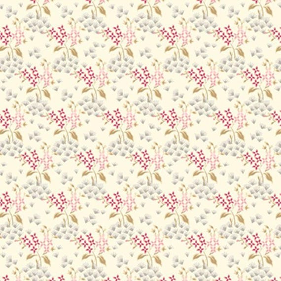 Joyful Journal...R311725D cream...daisy...Sheryl Johnson...Marcus Fabrics