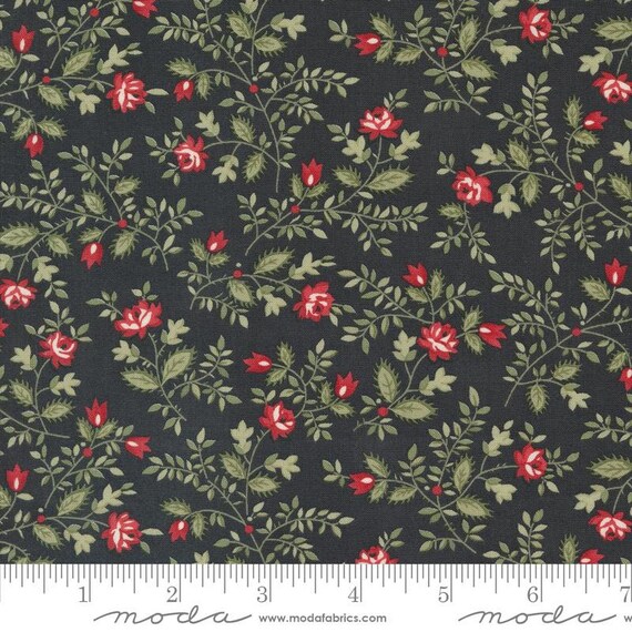 A Christmas Carol...Ebony 44358 16...3 Sisters...Moda Fabrics