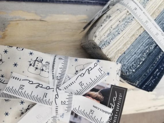 Snowman Gatherings IV...fat 8th bundle...Primitive Gatherings...Moda Fabrics