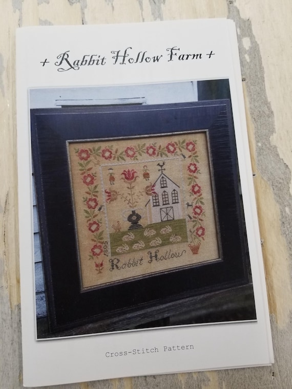 Rabbit Hollow Farm...Stacy Nash Primitives...cross stitch pattern