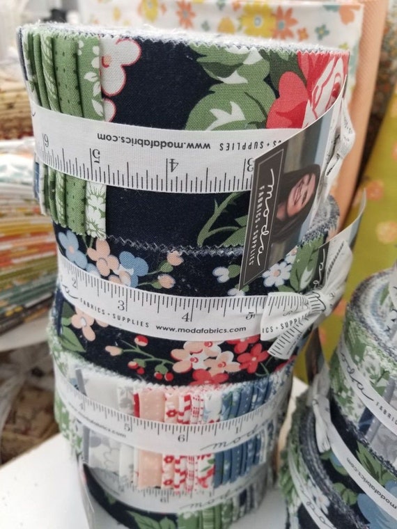 Dwell Jelly Roll by Camille Roskelley for Moda Fabrics...40--2 1/2 inch strips