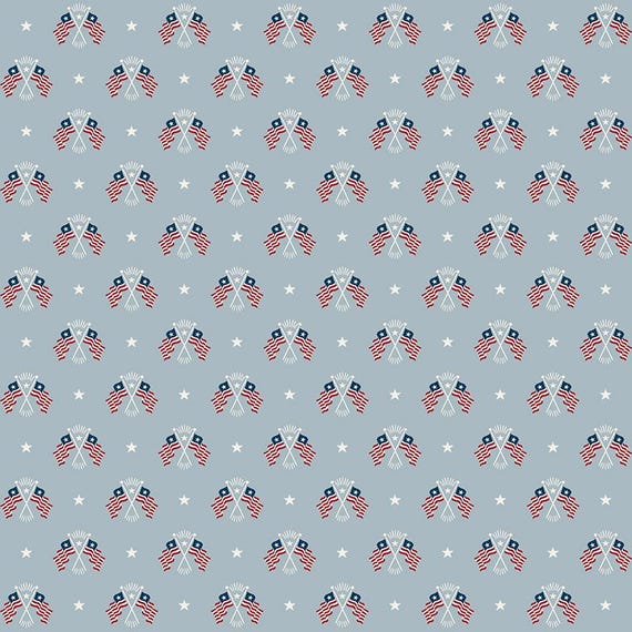 Independence...C17333-BLUE...Riley Blake Designs