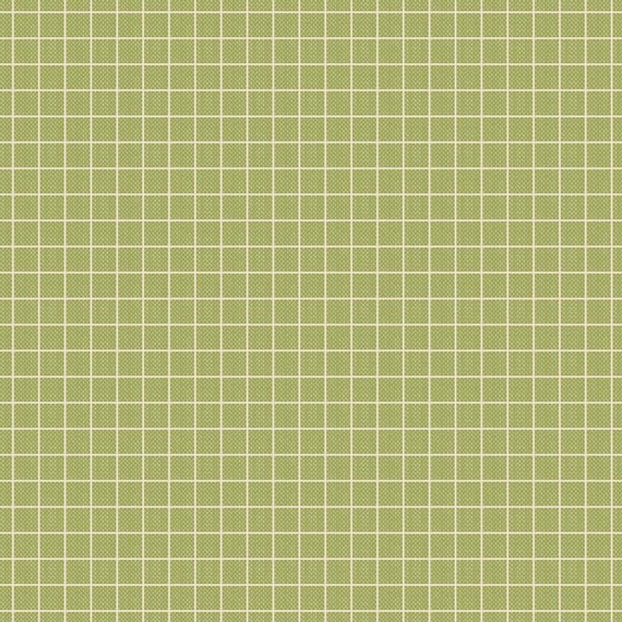 Creating Memories...Spring and Easter Pastels...Woven Plaid Pea Green TIL160066-V15...Tilda fabrics...Tone Finnanger