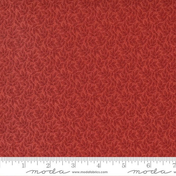Rendezvous Crimson 44307 13 by 3 Sisters for Moda Fabrics