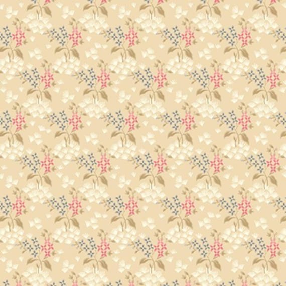 Joyful Journal...R311725D tan...daisy...Sheryl Johnson...Marcus Fabrics